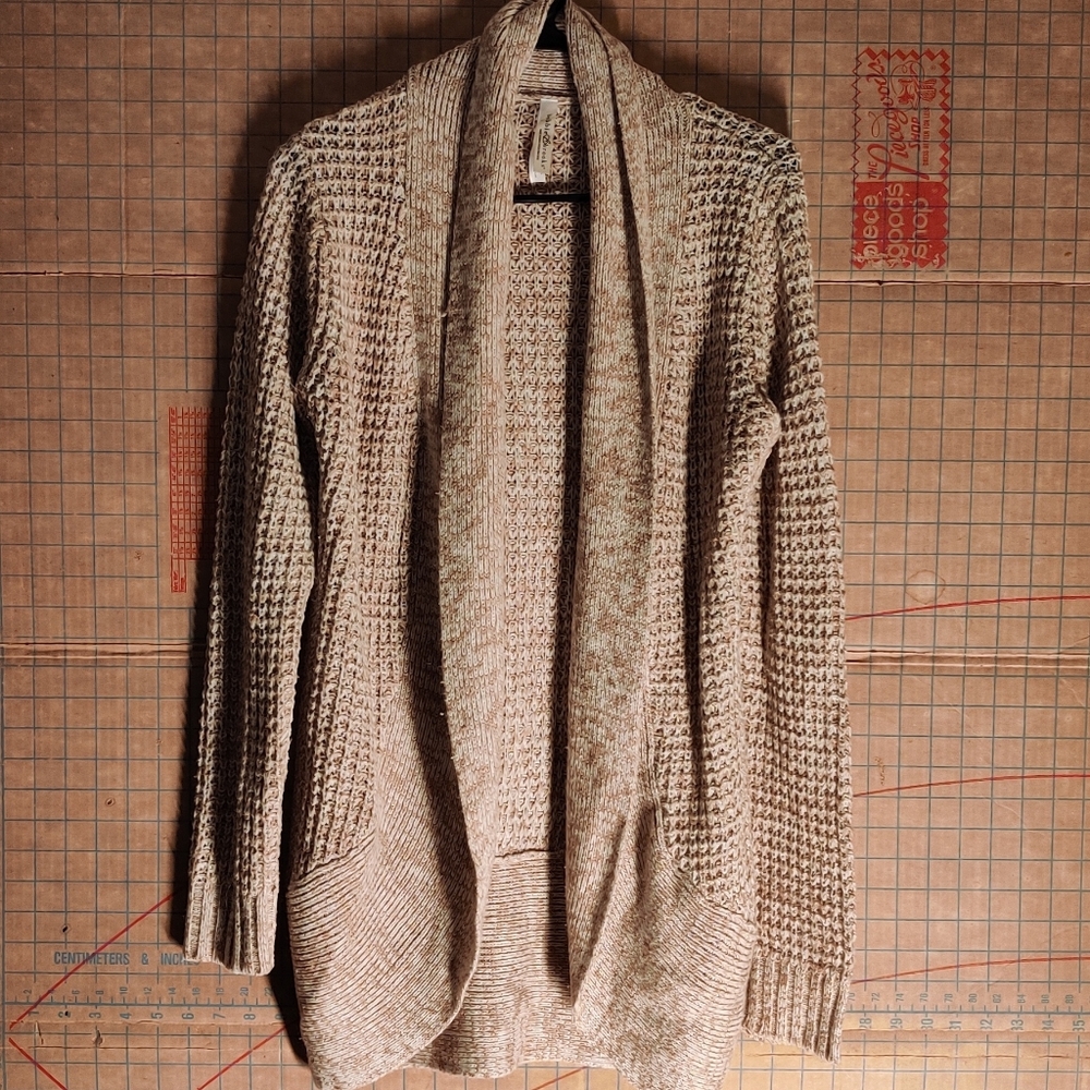 Bobby Brooks Cozy Knit Large Women's Sweater - Cream
